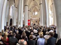 Graduierungsfeier 2015 in St. Petri (Foto: FH Lübeck)