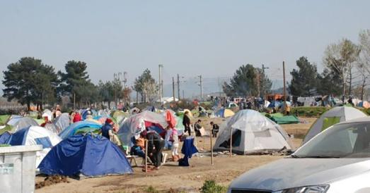 Flüchtlingscamp in Griechenland