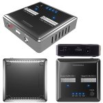 Xystec Dual-Bay-Dockingstation für M.2-SSD-Speicher zum Klonen ohne PC, USB-C