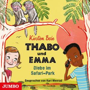 Cover von "Thabo und Emma. Diebe im Safari-Park"
