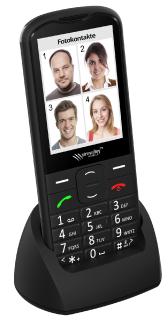 simvalley MOBILE Komfort-Handy XL-950 mit Garantruf Premium, Bluetooth & 7,1-cm-Farb-Display