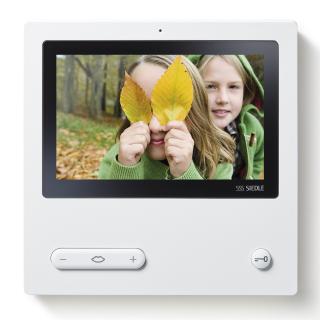 Bester Durchblick: Das Siedle Video-Panel sorgt auch bei bunten Aussichten für ein optimales Bild vom Eingang