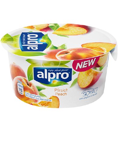 Alpro Joghurtalternative Pfirsich 150g.png
