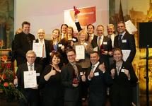 Brandschutz des Jahres - die Preisträger 2015. Foto: NuernbergMesse/Thomas Geiger