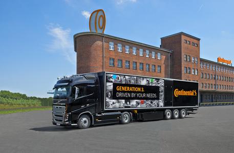 Mit der Generation 3 bietet Continental zwei neue Reifenfamilien für den Güterverkehr an