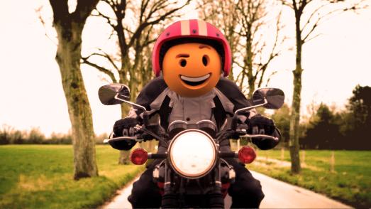 Emoji Biker