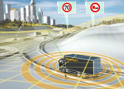 Continental entwickelt automatisiertes Fahren auch für Nutzfahrzeuge