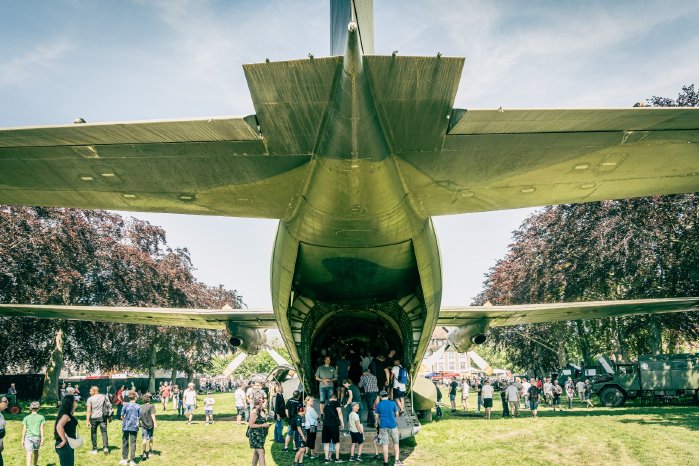 Erlebnisfuehrung Transall C160 im Technik Museum Speyer 2026 (2).JPG