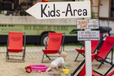 Hannovers Maschseefest mit Kindern genießen, zum Beispiel in der Kids-Area an der Löwenbastion.