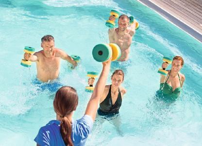 Bewegungskurse im Urlaub – Schlüssel zu mehr Fitness im Alltag Foto: Kur- und GästeService Bad Füssing