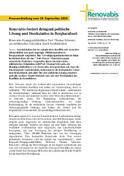 2023-09-19_Renovabis fordert dringend politische Lösung und Deeskalation in Bergkarabach.pdf