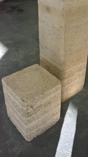 "Rammed Earth" Stampflehmobjekte, Sommersemester 2017 (Hochschule Bremen)