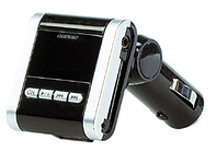 auvisio Stereo-FM-Transmitter für MP3-Musik von USB- & SD-Card Slot