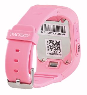 NX 4509 TrackerID Kinder Smartwatch PW 110.kids mit Telefon und SOS Funktion. rosa / Copyright: PEARL.GmbH / www.pearl.de