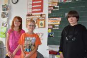 Marie Eisemann, Leon Laczi und Kilian Birkmeier gehen gern in die Johann-Heinrich-Pestalozzi-Schule, wo sich das Lerntempo nach ihren individuellen Fähigkeiten richtet.