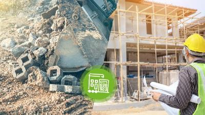 Vor allem die Recyclingkosten für ein Einfamilienhaus mit Keller sind in den vergangenen Jahren explodiert