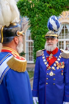 Mirko Keß als Prinzregenten Luitpold von Bayern beim  Rakoczy-Fest 2025 (c) Bayer. Staatsbad Bad.jpg