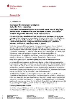 Sparkasse Bremen erweitert den freien Eintritt junge Bremerinnen und Bremer .pdf