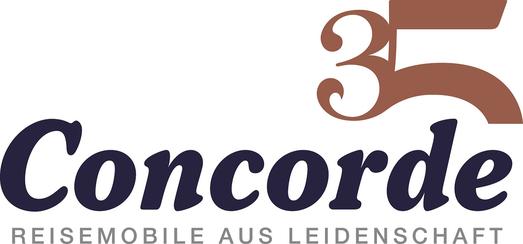 Concorde Jubiläum Schriftzug