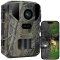 VisorTech WLAN-Wildkamera WK-665.app mit 50 MP, interpolierter 4K-Auflösung & No-Glow-IRs