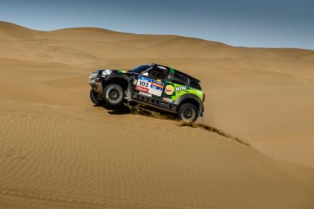 2016 Silk Way Rally - Leg 9 Urumqi-Hami - Yazeed Al Rajhi (KSA), Timo Gottschalk (GER), MINI ALL4 Racing 103 - X-raid Team - 18.07.2016