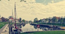 Der Museumshafen von Carolinensiel mit den historischen Schiffen. Foto Andreas Liesendahl 2023