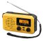 infactory Solar- und Dynamo-Koffer-Radio SOL-1520, LED-Licht, SOS, Powerbank, LCD-Display