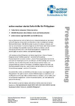 PM action medeor startet Soforthilfe für Philippinen.pdf