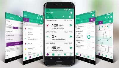 Beispiele aus der Omnitest 5-App für Android- und IOS-Geräte, ausgezeichnet mit dem DiaDigital-Siegel 2019