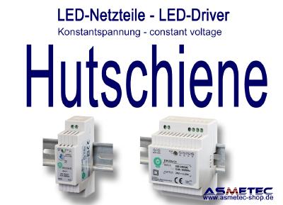 LED Netzteile für Hutschienen Montage