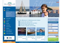 1. Platz: www.gluecksburg.de (Screenshot)