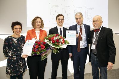 vlnr.: Anne-Christin Kopp, Dr. Astrid Weiß, Moritz C. Neubauer, Dr. Hans Klose, Hans-Dieter Kulla