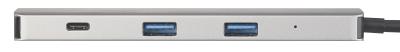 HZ 2799 03 Callstel USB Hub DeX Smartphone PC Adapter 3xUSB