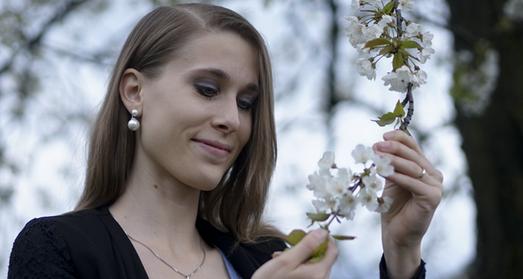 Studentin Valentina Bergamin.