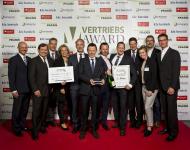 Das Autohaus Kuhn & Witte aus Jesteburg freut sich über den 1. Platz des Vertriebs-Awards 2017 / Foto: Stefan Bausewein