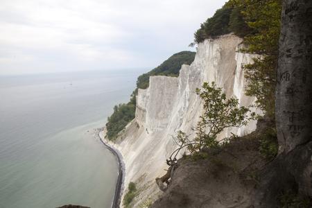 Møns Klint Dronningestolen / Foto: Kim Wyon