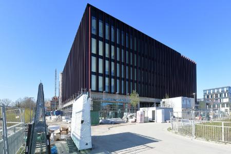 Baustellenansichten neues Gebäude am Technologiepark / Copyrigh: Die Sparkasse Bremen, Foto: MBahlo