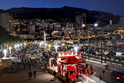 Zielbereich der 22. RMCH am Hafen von Monaco