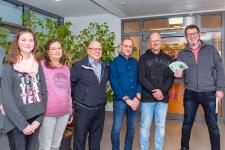 P.v.l.n.r.: Joana Käser, Diana Käser-Hirsch, Andreas Kunze, Uwe Barthel, Rüdiger Hirsch, Meike Bottelnder, Bildquelle: Markus Kümmerle