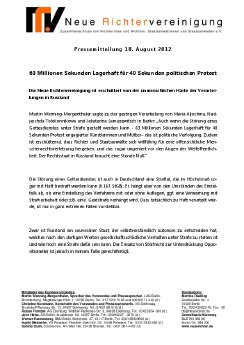 NRV PM 63 Millionen Sekunden Lagerhaft für 40 Sekunden politischen Protest.pdf