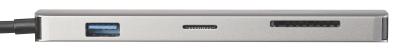 HZ 2799 02 Callstel USB Hub DeX Smartphone PC Adapter 3xUSB