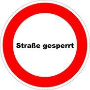 B 275 in der OD Herbstein am Mo, 12. Februar gesperrt