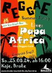 Reggae Summer Party Plakat, Foto: Papa Africa