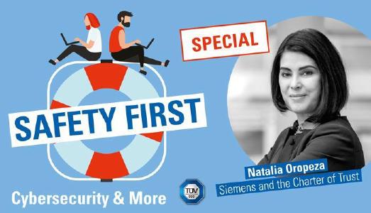 TÜV SÜD marks Charter of Trust's third anniversary with new episodes of its "Safety First" podcast