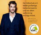 Axel Hacke, Katty Salié und Max von Thun unterstützen die Zeltchule-Aktion "Jedem Kind ein Buch"