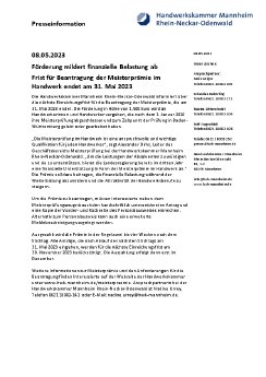 pri23-05-08_Frist für Beantragung der Meisterprämie im Handwerk endet am 31. Mai 2023.pdf
