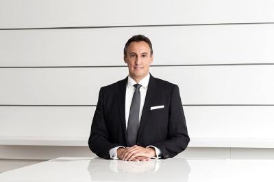 "In der Hansgrohe Group ist nachhaltiges und verantwortungsvolles Handeln mehr als eine Selbstverständlichkeit, es ist unser Selbstverständnis", sagt Hans Jürgen Kalmbach, Vorsitzender des Vorstands der Hansgrohe SE / Copyright: Andreas Pohlmann für Hansgrohe SE