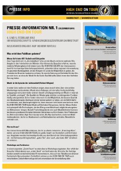 Presseinformation Nr. 1- HIGH END ON TOUR - .pdf