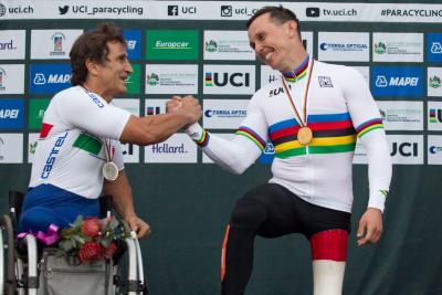 Alessandro Zanardi, Tim de Vries, UCI Para-Cycling Road World Championships, Pietermaritzburg