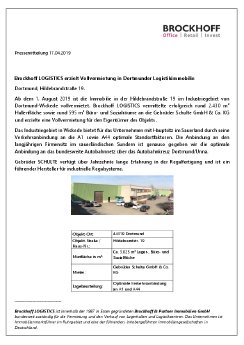 Presseinformation_17.04.2019_LOGISTICS -Dortmund, Hildebrandstr. 19.pdf